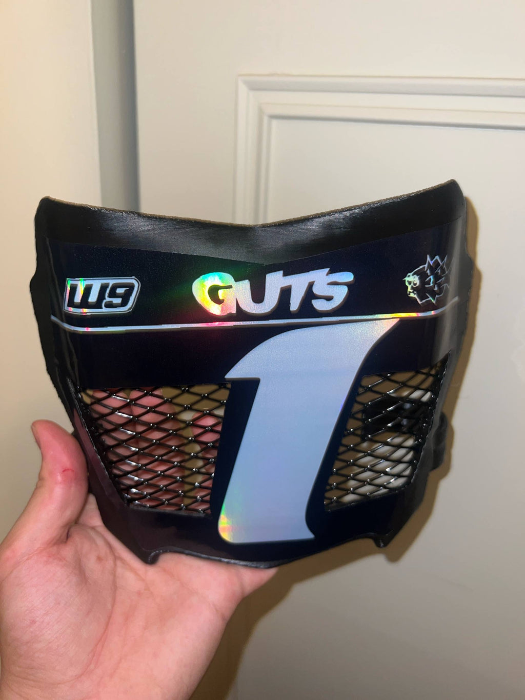 Motocutz vented glossy holographic