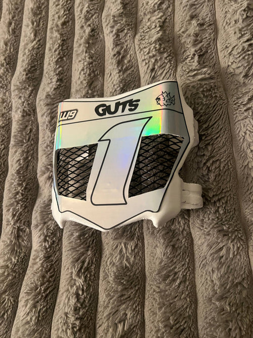 Motocutz vented glossy white edition