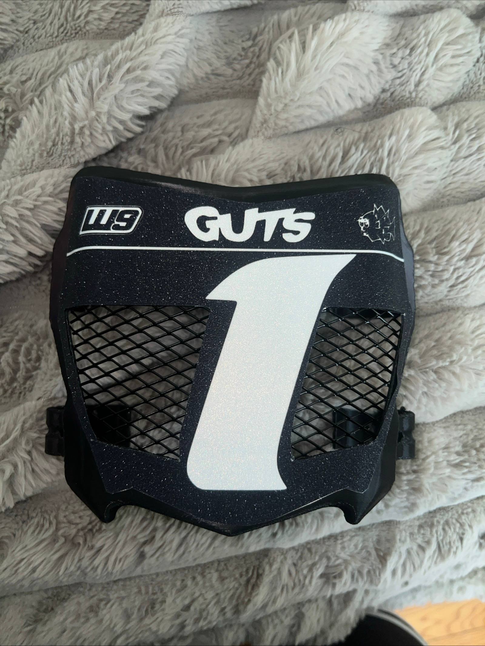 Motocutz Vented Plate With Decal